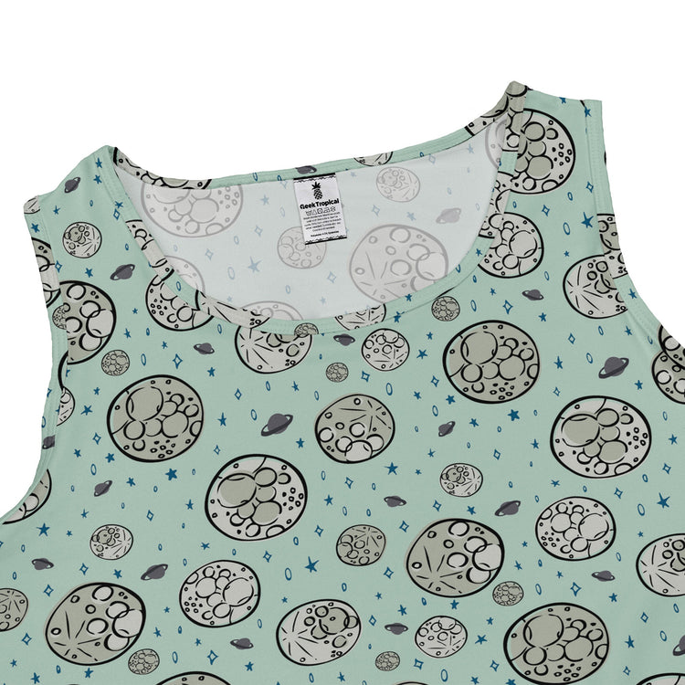 Cheesy Moon Dress Geek Nerd Design by Zirkus Design funny prints lx - C
