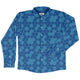 Chemistry Set Hexagon Long Sleeve Button Up Shirt Geek Nerd adult sizing Design by Zirkus Design FLOW DESC WRITING