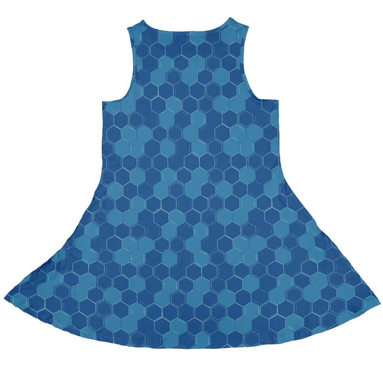 Chemistry Set Hexagon Dress Geek Nerd Design by Zirkus Design lx - C q225