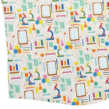 Chemistry Tool Set Button Up Shirt Geek Nerd adult sizing Design by Zirkus Design q225