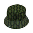 Christmas Cats Tree Bucket Hat Gray Stitching