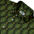 Christmas Cats Tree Button Up Shirt Neck