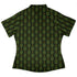 Christmas Cats Tree Curvy Button Up Shirt womens back