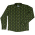 Christmas Cats Tree Long Sleeve Button Up Shirt front