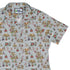 Christmas Fairy Village Curvy Button Up Shirt womens top right