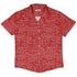 Christmas Red Computer Circuit Board Button Up Shirt Geek Nerd adult sizing Christmas Print