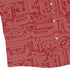 Christmas Red Computer Circuit Board Long Sleeve Button Up Shirt Geek Nerd adult sizing Christmas Print computer print