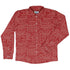 Christmas Red Computer Circuit Board Long Sleeve Button Up Shirt Geek Nerd adult sizing Christmas Print computer print