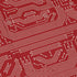 Christmas Red Computer Circuit Board Long Sleeve Button Up Shirt Geek Nerd adult sizing Christmas Print computer print