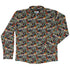 Christmas Sweater Cats Long Sleeve Button Up Shirt front