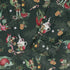 Christmas Time with Fantasy Creatures Long Sleeve Button Up Shirt Geek Nerd adult sizing Christmas Print Design by Amy Brown