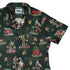 Christmas Time with Fantasy Creatures Curvy Button Up Shirt Geek Nerd Christmas Print Design by Amy Brown Fantasy Prints