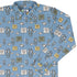 Clippy Coffee Long Sleeve Button Up Shirt Geek Nerd 0925 adult sizing All Adult Button Up Shirts