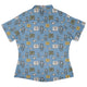 Clippy Coffee Curvy Button Up Shirt Geek Nerd 0925 All Adult Button Up Shirts computer print