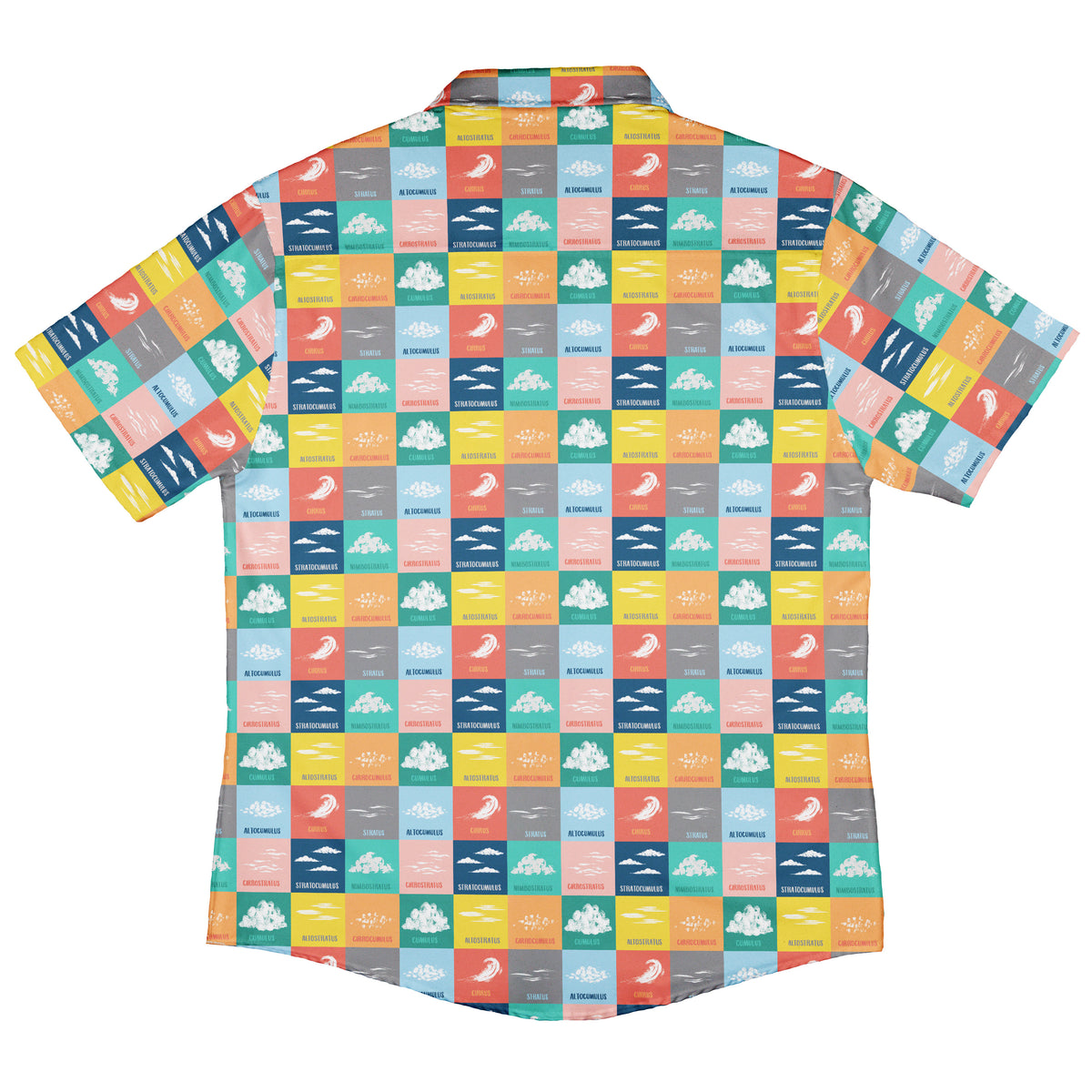 Cloud Atlas Button Up Shirt Back