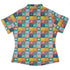 Cloud Atlas Curvy Button Up Shirt womens back