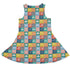 Cloud Atlas Sleeveless Dress back