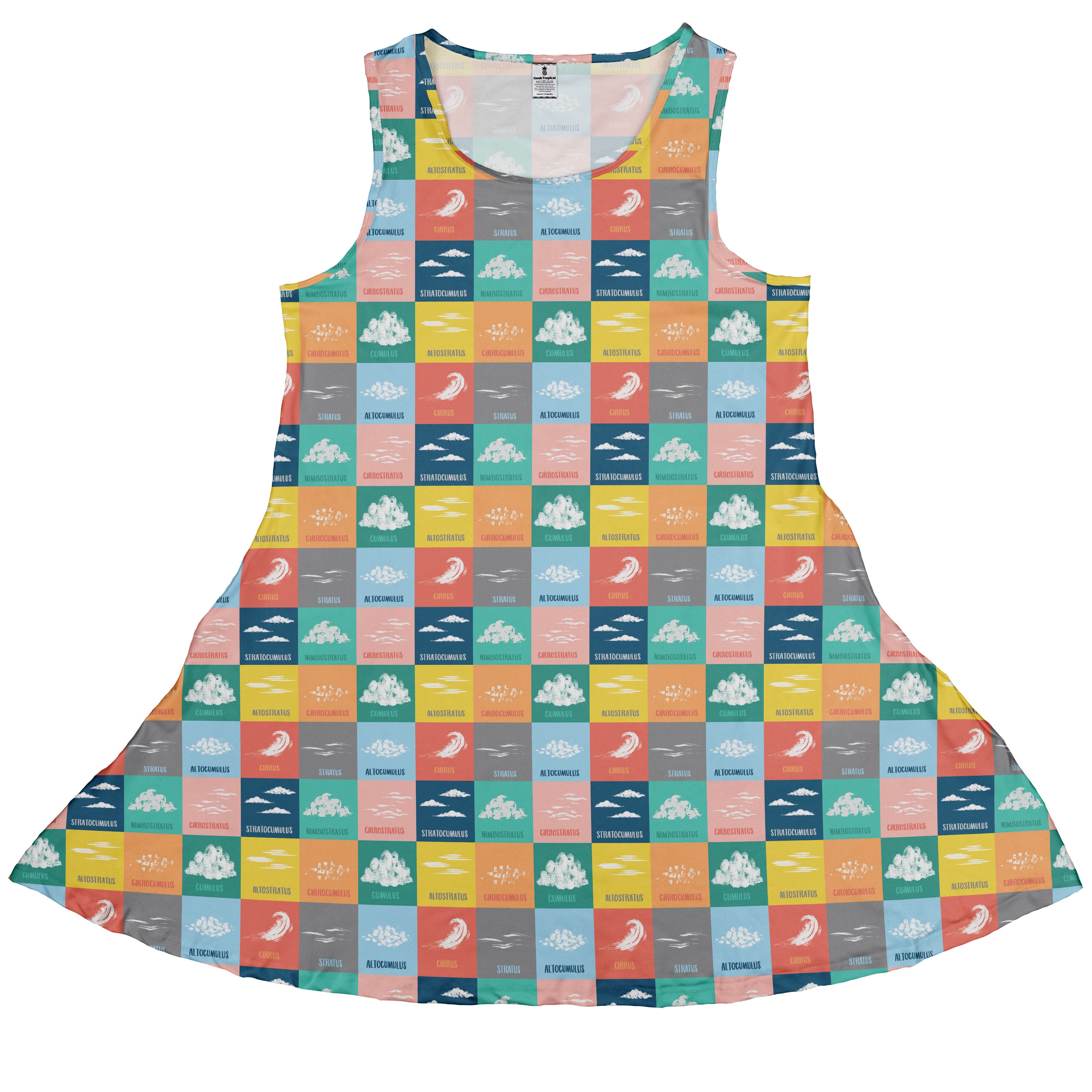 Cloud Atlas Sleeveless Dress front