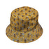 Coffee Worker Bee Bucket Hat Gray Stitching