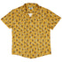 Coffee Worker Bee Button Up Shirt Hawaiian Front