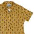 Coffee Worker Bee Curvy Button Up Shirt womens top right