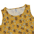 Coffee Worker Bee Sleeveless Dress close front