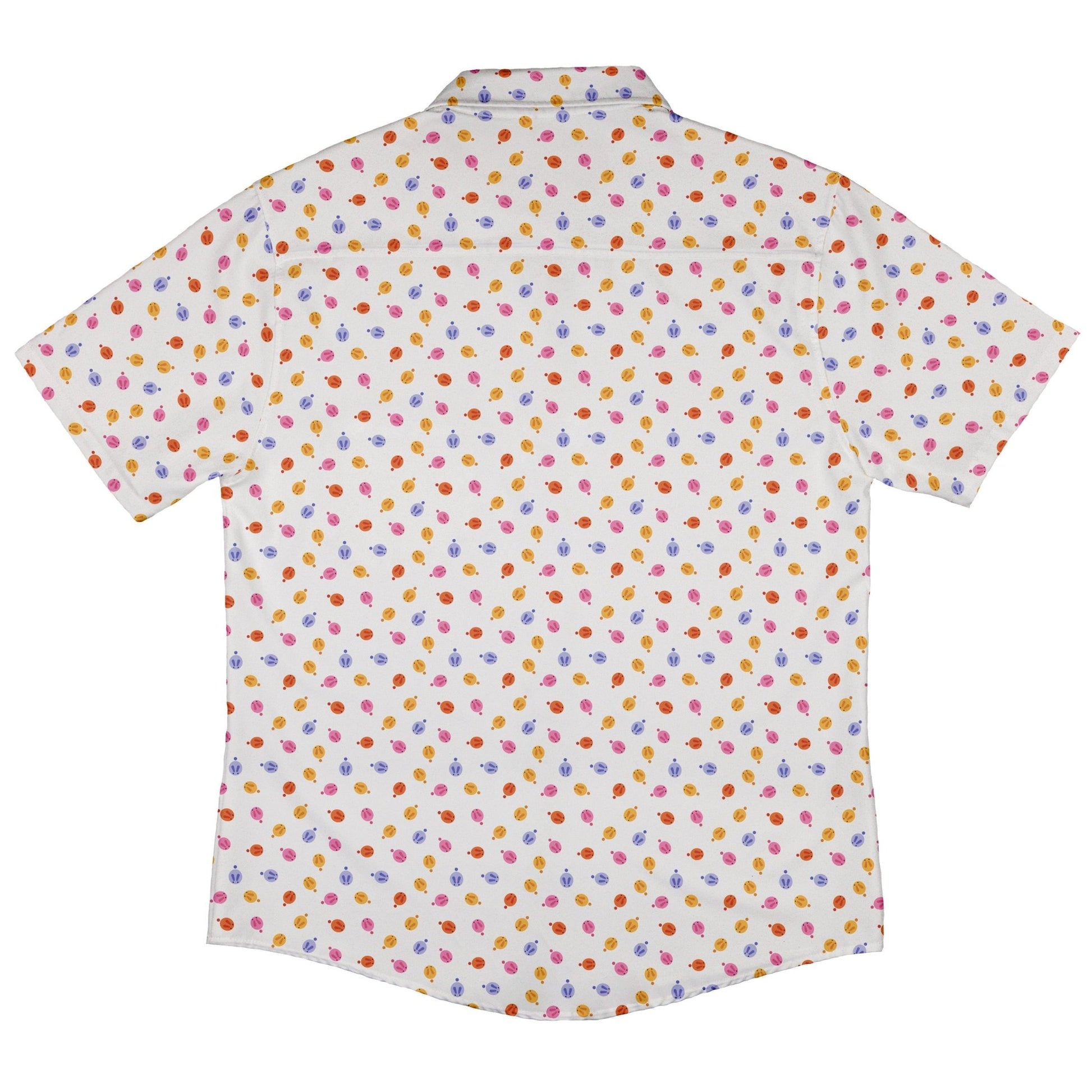 Colorful Wagashi Rabbits Button Up Shirt - Animal Patterns - Anime - Design by Ardi Tong