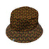 Colors of Autumn Bucket Hat Gray Stitching