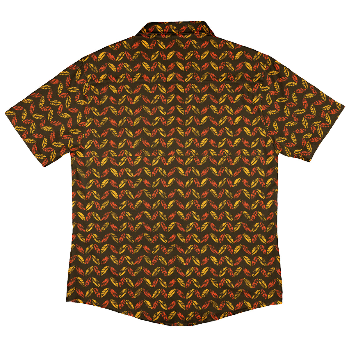 Colors of Autumn Button Up Shirt Back