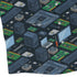Computer Electronic Parts Dark Navy Long Sleeve Button Up Shirt Geek Nerd adult sizing computer print FLOW DESC WRITING