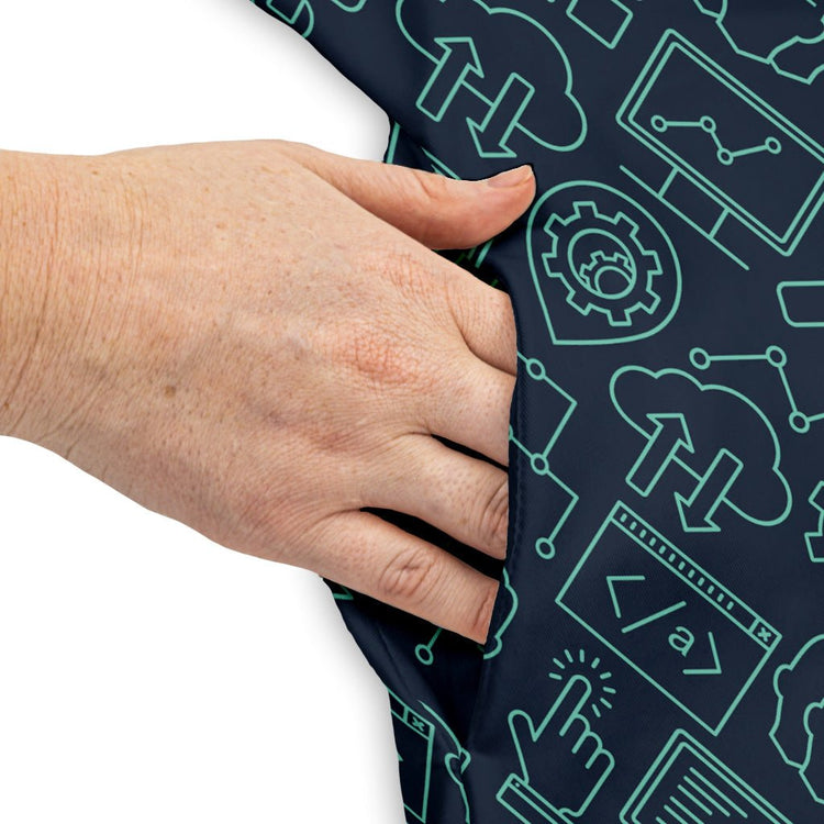 Computer Internet Technology Dress Geek Nerd computer print lifestyle photo lx - C