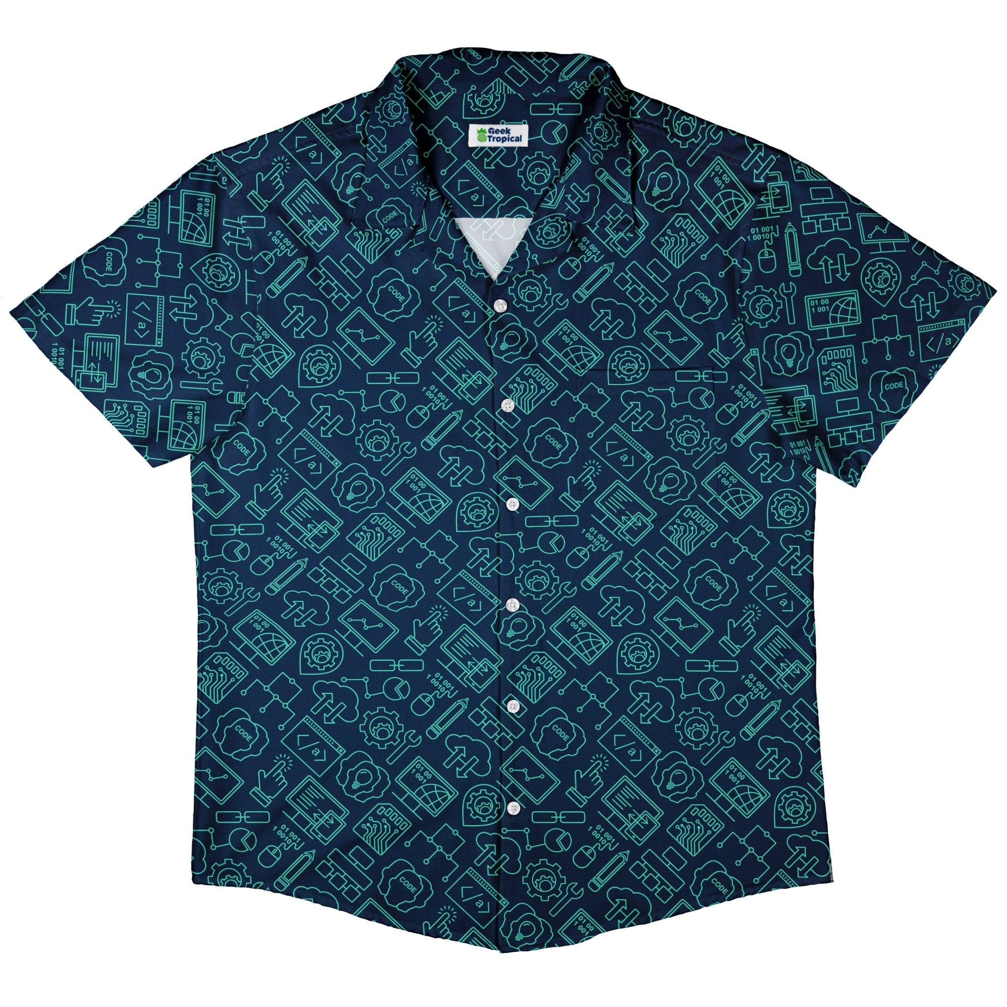 Geek Tropical: Cool Nerdy Hawaiian Shirts & Geek Button Up Shirts