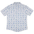 Computer Software Engineer White Button Up Shirt - adult sizing - computer print - Simple Patterns