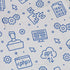 Computer Software Engineer White Button Up Shirt - adult sizing - computer print - Simple Patterns