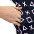 Controller Gamepad Buttons Gray Video Game Dress Geek Nerd lx - C Simple Patterns video game arcade print