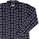 Controller Gamepad Buttons Gray Video Game Long Sleeve Button Up Shirt Geek Nerd adult sizing FLOW DESC WRITING Simple Patterns