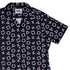 Controller Gamepad Buttons Gray Video Game Curvy Button Up Shirt Geek Nerd Simple Patterns video game arcade print women