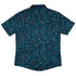 Controller Gamepad Icons Teal Video Game Button Up Shirt - adult sizing - Simple Patterns - video game arcade print
