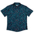 Controller Gamepad Icons Teal Video Game Button Up Shirt - adult sizing - Simple Patterns - video game arcade print
