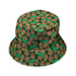 Cookie Policy Green Bucket Hat Black Stitching