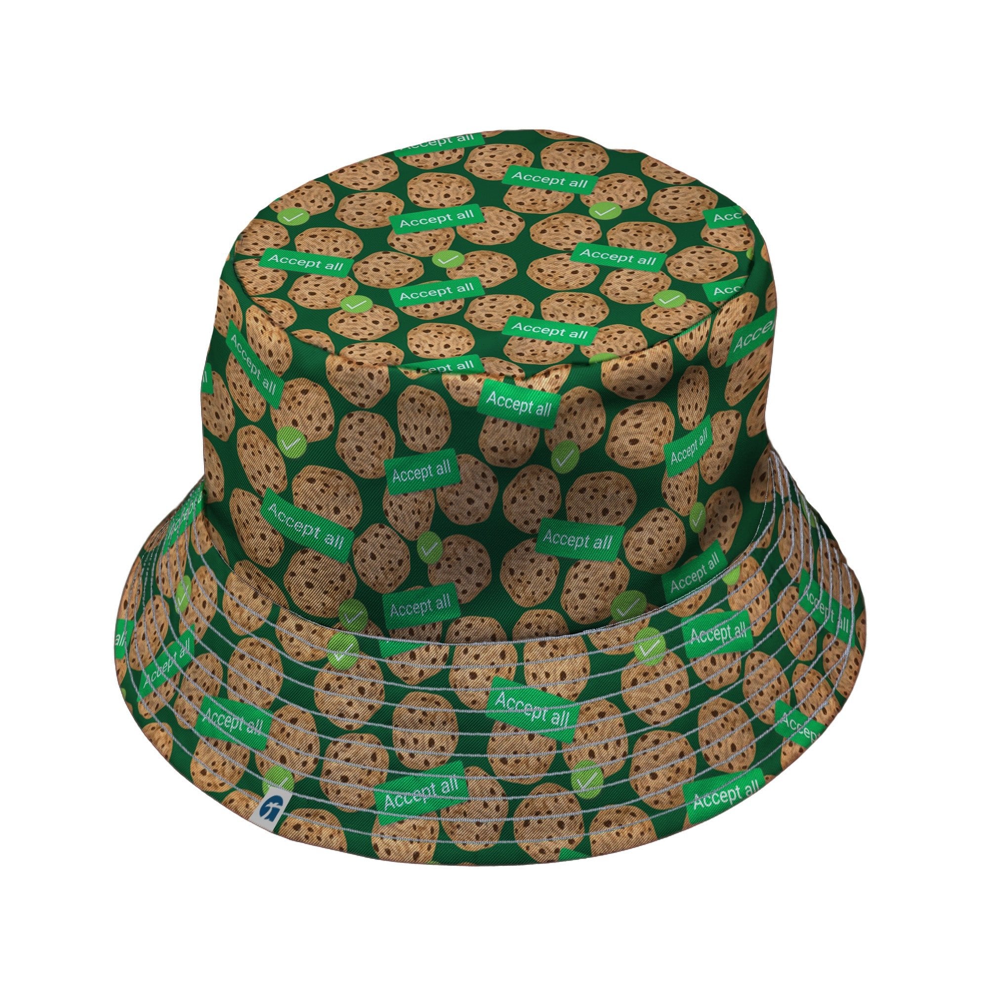 Cookie Policy Green Bucket Hat 2