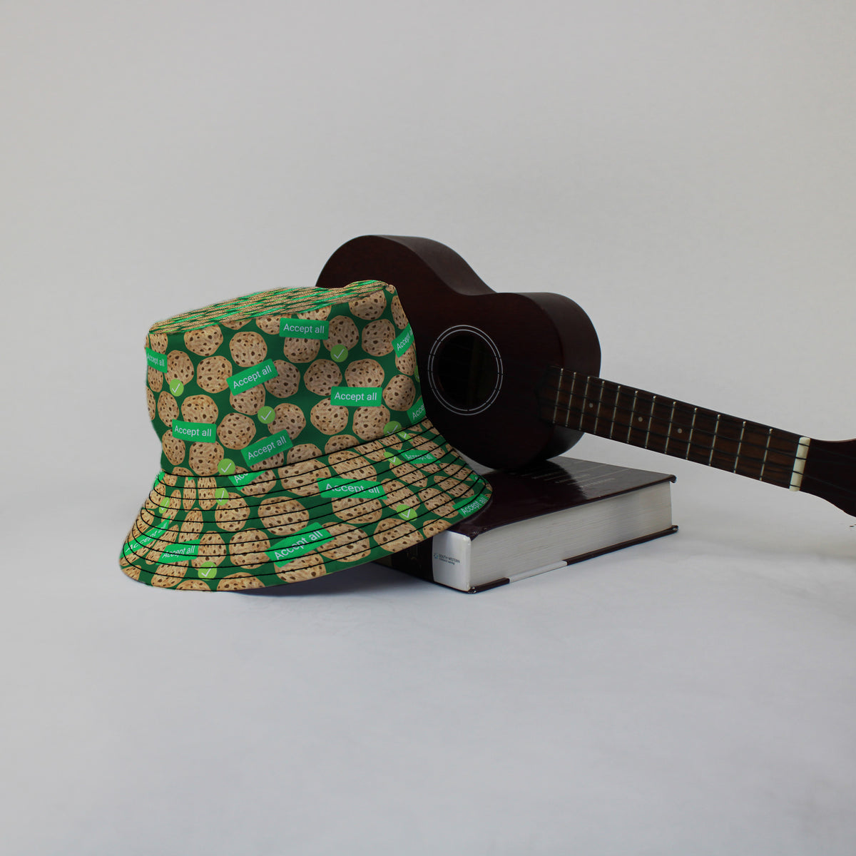Cookie Policy Green Bucket Hat Lifestyle