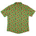 Cookie Policy Green Button Up Shirt Back