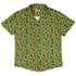 Cookie Policy Green Button Up Shirt Hawaiian Front