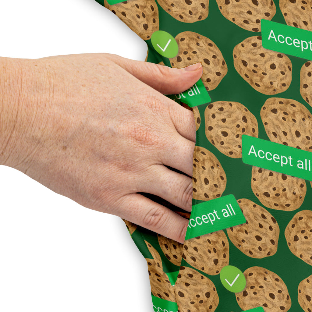 Cookie Policy Green Sleeveless Dress Pocket