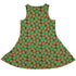 Cookie Policy Green Sleeveless Dress back