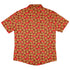 Cookie Policy Red Button Up Shirt Back