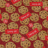 Cookie Policy Red Long Sleeve Button Up Shirt pocket