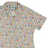 Cool Doodle Animal Parade Curvy Button Up Shirt womens top right