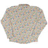 Cool Doodle Animal Parade Long Sleeve Button Up Shirt back